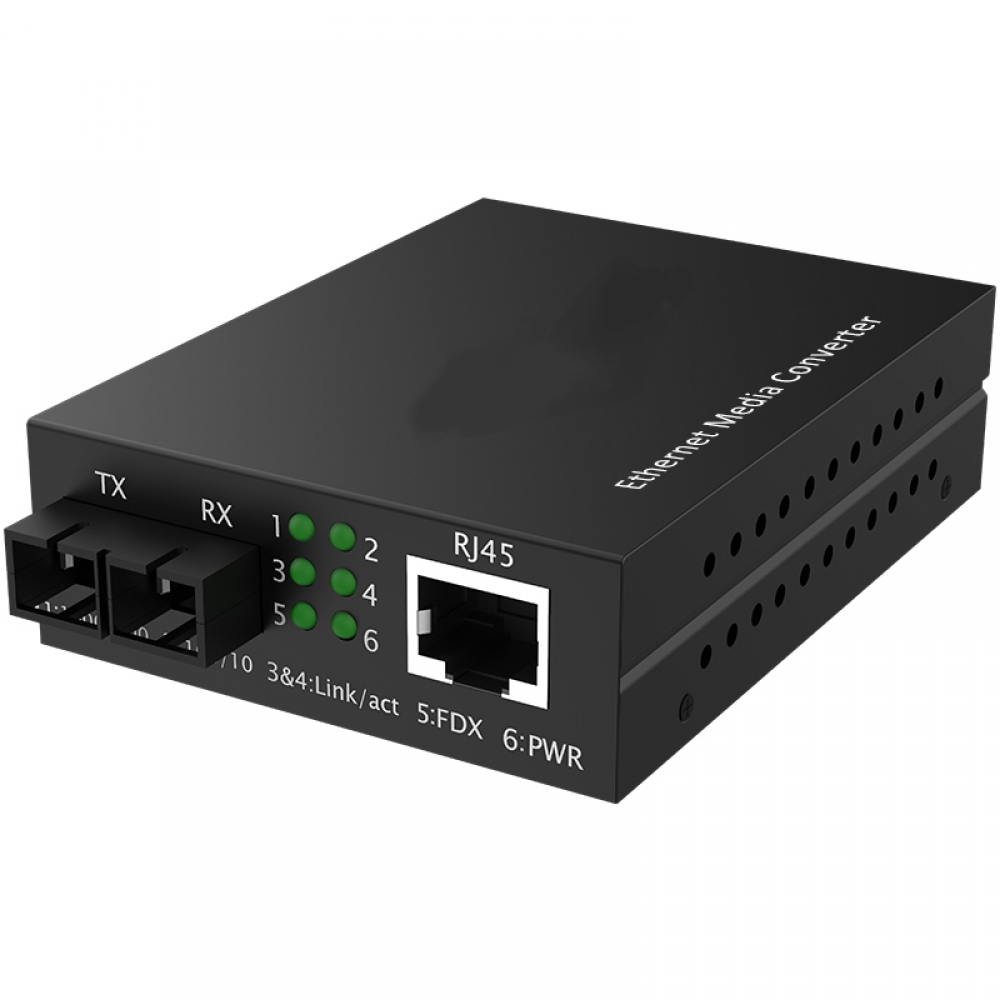 10/100/1000M Media Converters Enhanced Function with Dip switch