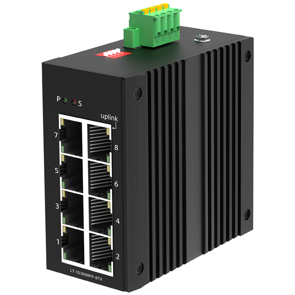 8*10/100Base-TX Industrial PoE Switch